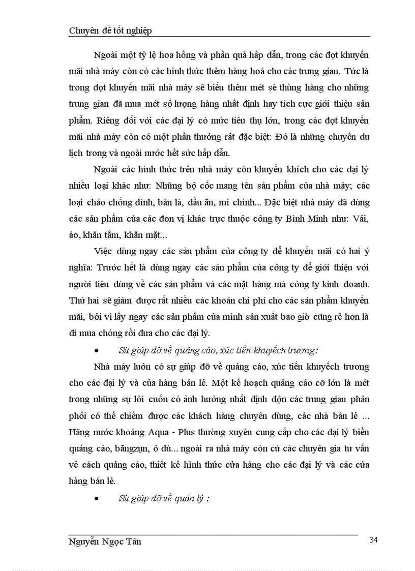 image for page Hoàn thiện giải pháp marketing hỗn hợp nhằm phát triển thị trường nước khoáng của công ty TNHH Sana