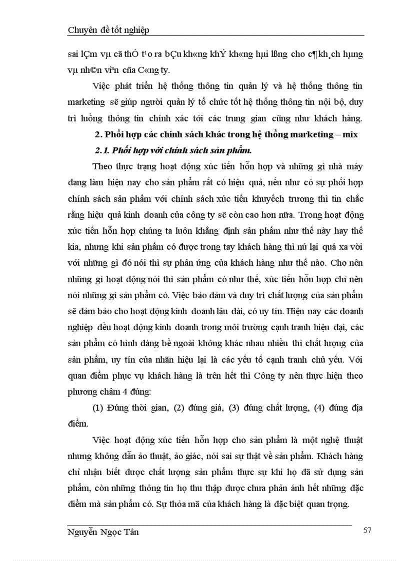 image for page Hoàn thiện giải pháp marketing hỗn hợp nhằm phát triển thị trường nước khoáng của công ty TNHH Sana