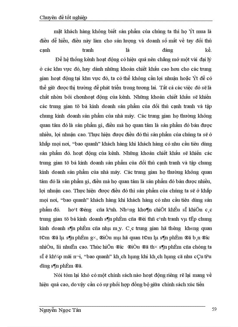 image for page Hoàn thiện giải pháp marketing hỗn hợp nhằm phát triển thị trường nước khoáng của công ty TNHH Sana