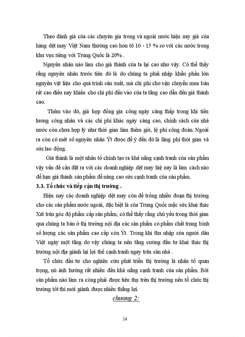 image for page Một số giải pháp nhằm nâng cao khả năng cạnh tranh của sản phẩm dệt may Việt Nam