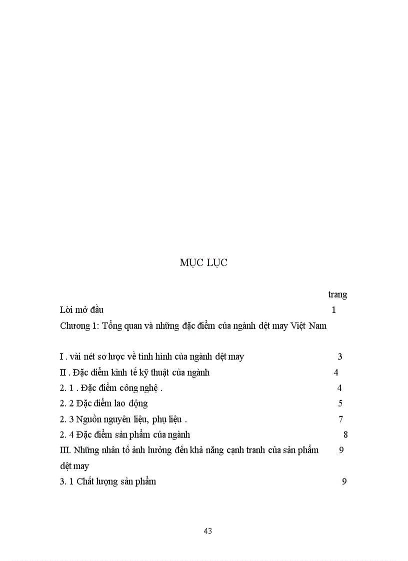 image for page Một số giải pháp nhằm nâng cao khả năng cạnh tranh của sản phẩm dệt may Việt Nam