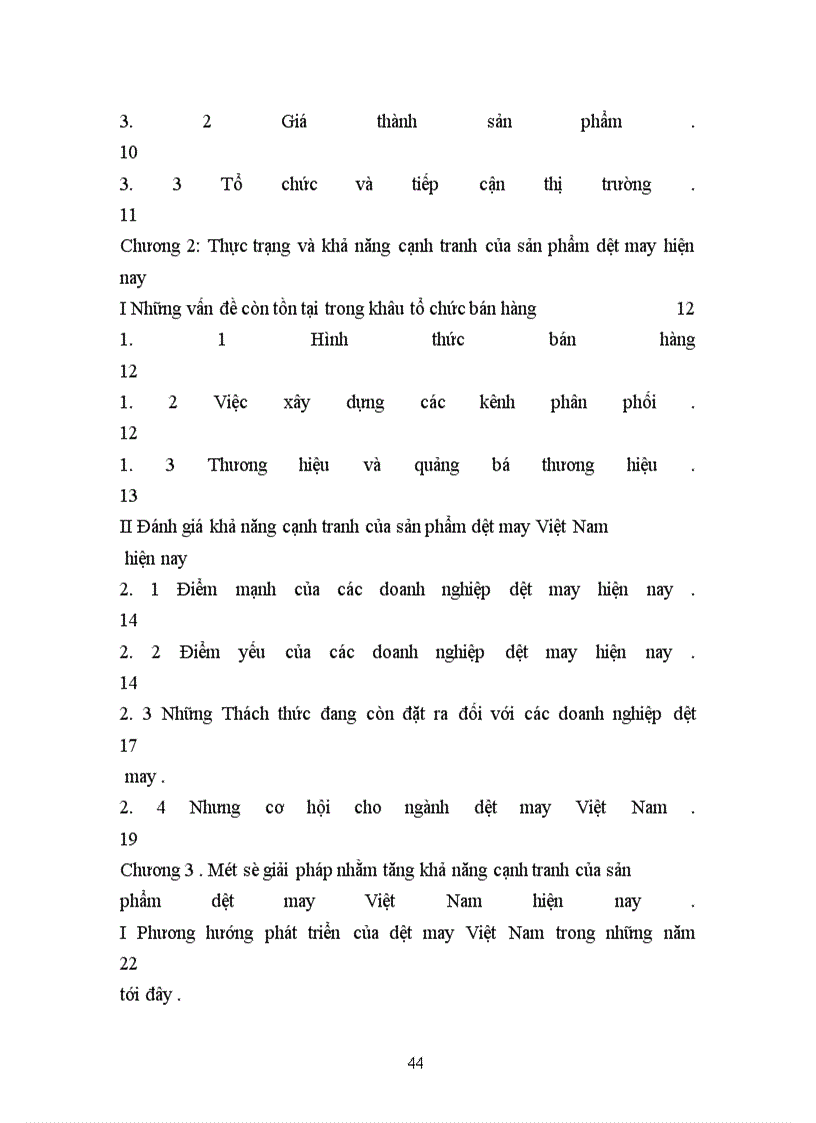 image for page Một số giải pháp nhằm nâng cao khả năng cạnh tranh của sản phẩm dệt may Việt Nam