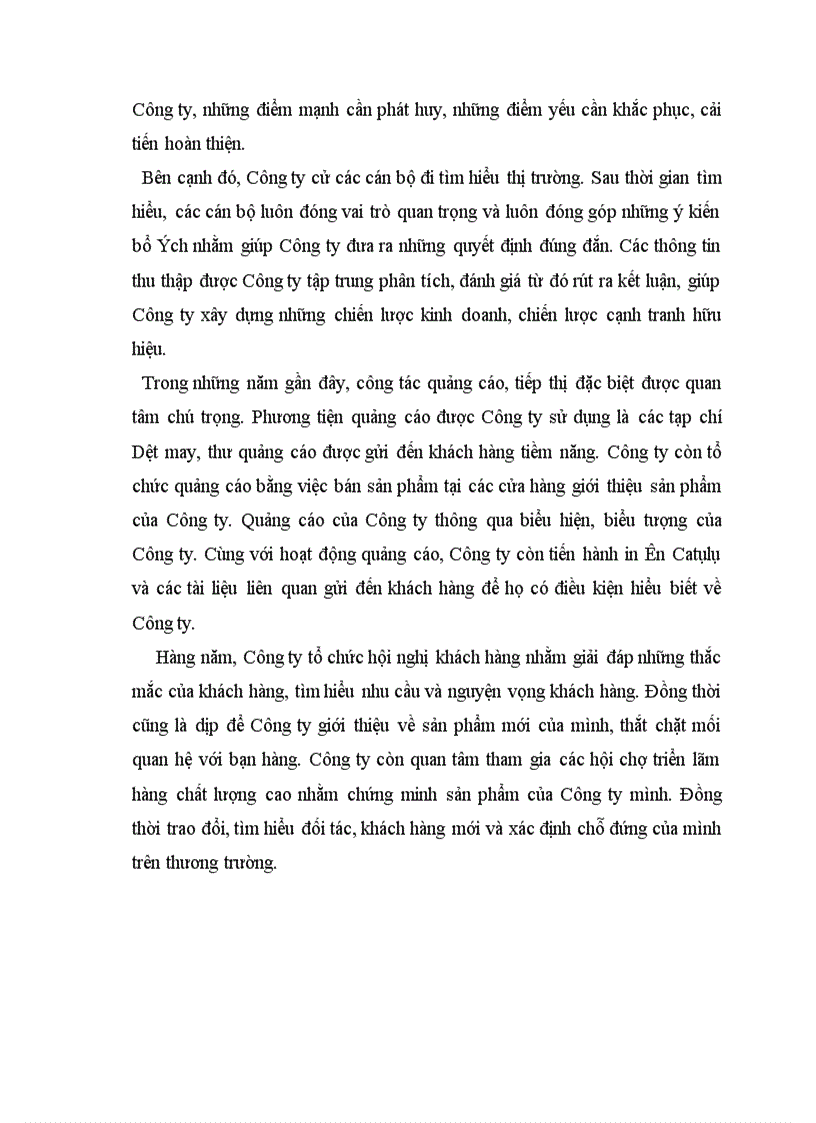 image for page Công tác quản trị trong Công ty Dệt 8/3