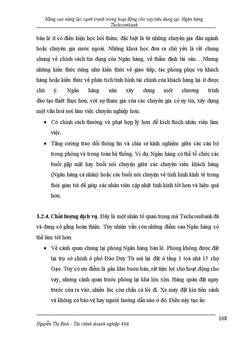 image for page Nâng cao năng lực cạnh tranh trong họat động cho vay tiêu dùng tại hội sở ngân hàng thương mại cổ phần kỹ thương Việt Nam