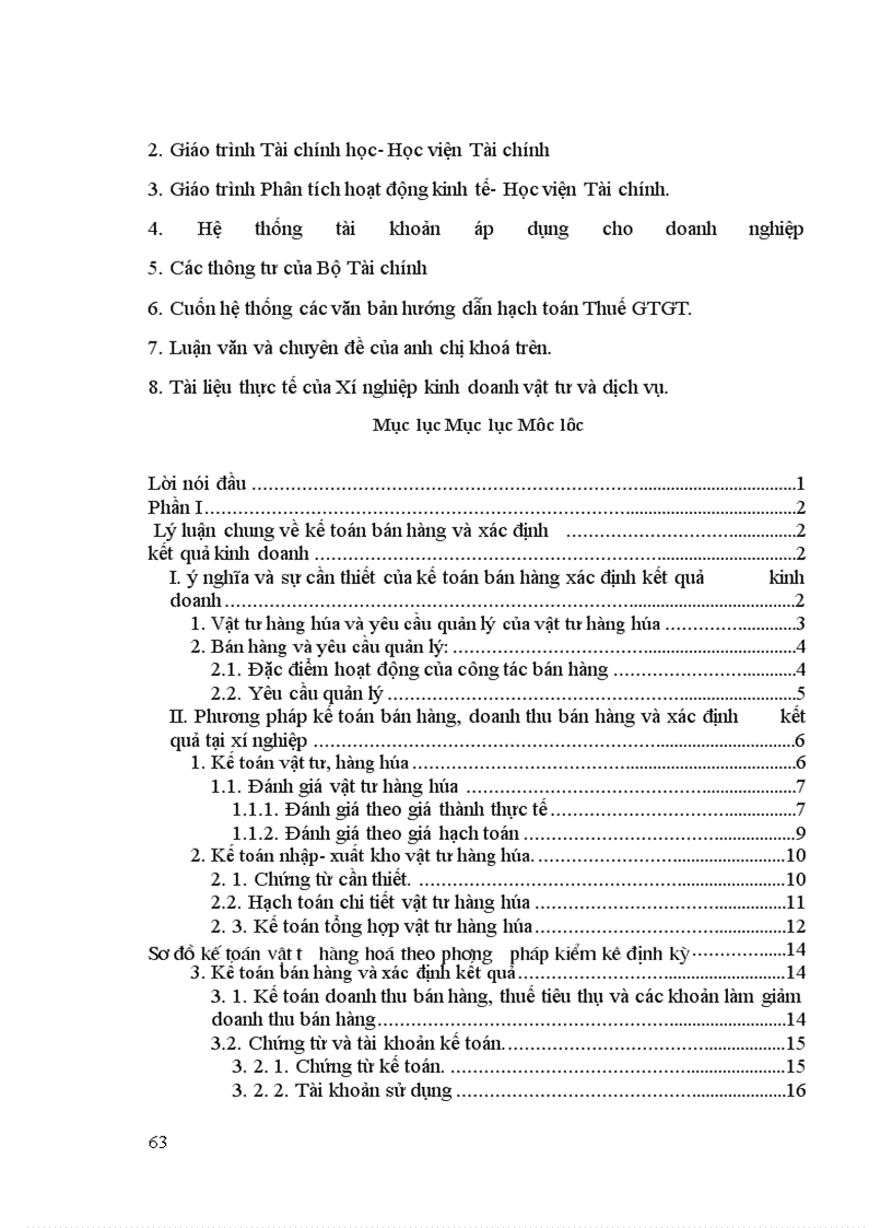 image for page Công tác tổ chức kế toán bán hàng và xác định kết quả kinh doanh ở xí nghiệp kinh doanh vật tư và dịch vụ