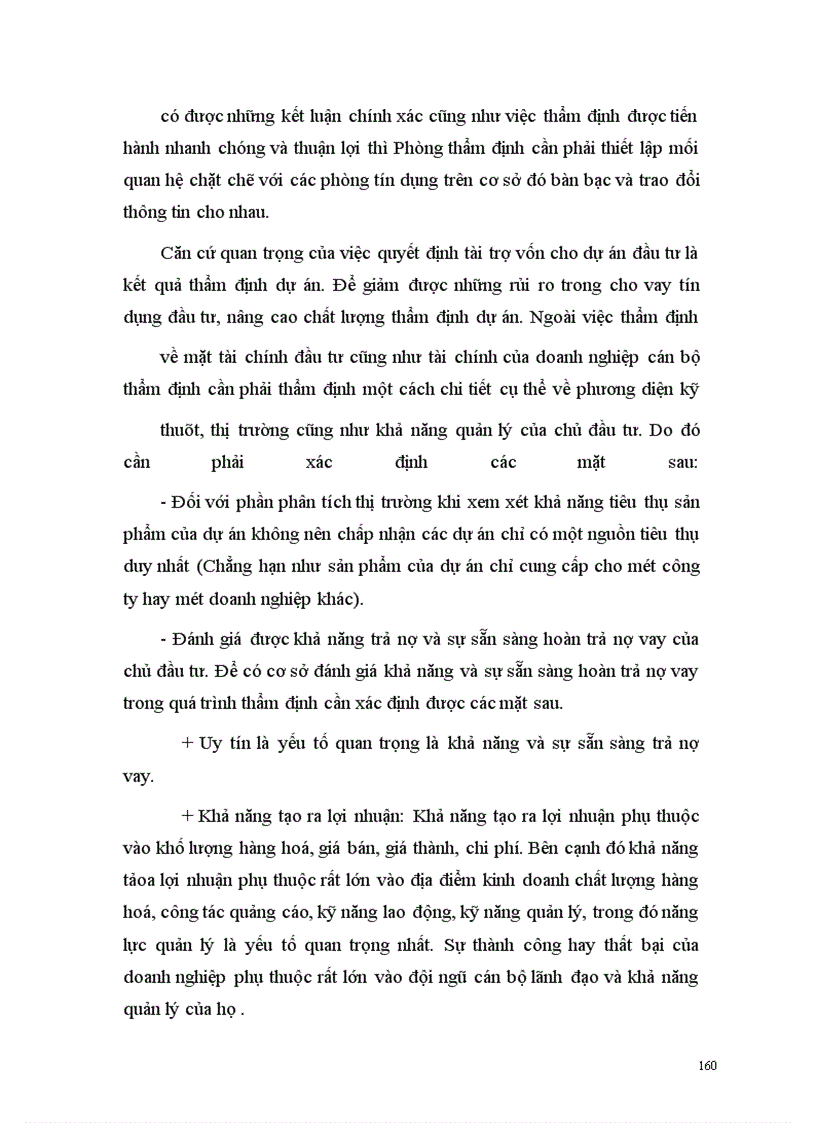 image for page Hoàn thiện hoạt động thẩm định dự án đầu tư tạo Ngân hàng nông nghiệp và phát triển nông thôn thị xã Bắc Giang