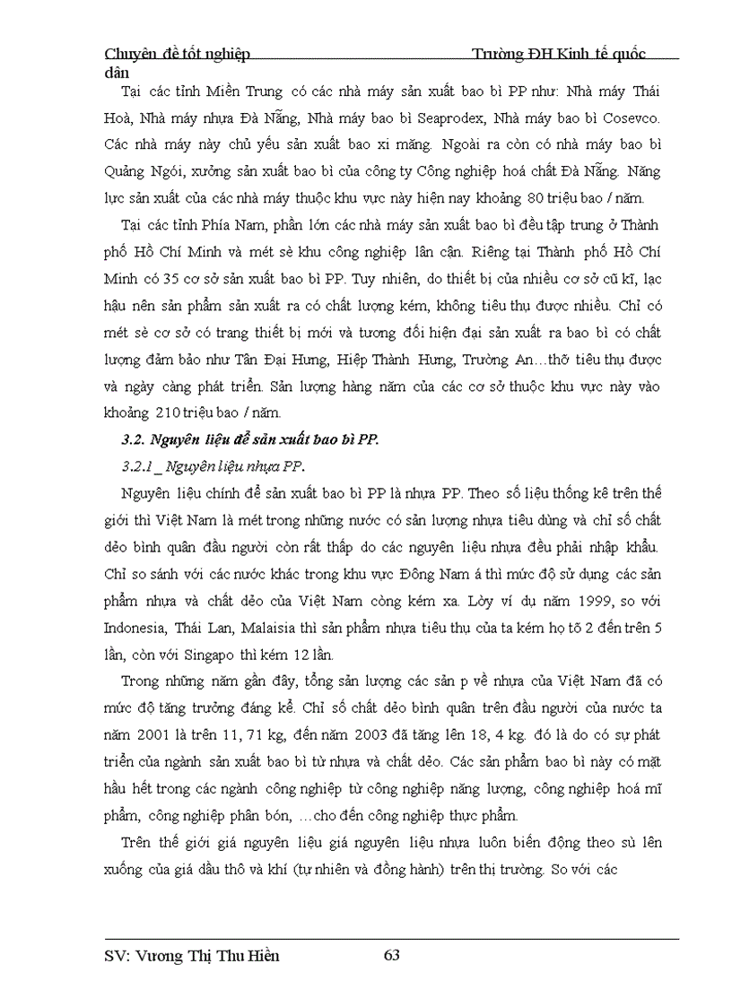 image for page Chiến lược phát triển hoạt động sản xuất kinh doanh bao bì PP của Công ty Supe phốt phát & hoá chất Lâm Thao đến năm 2015