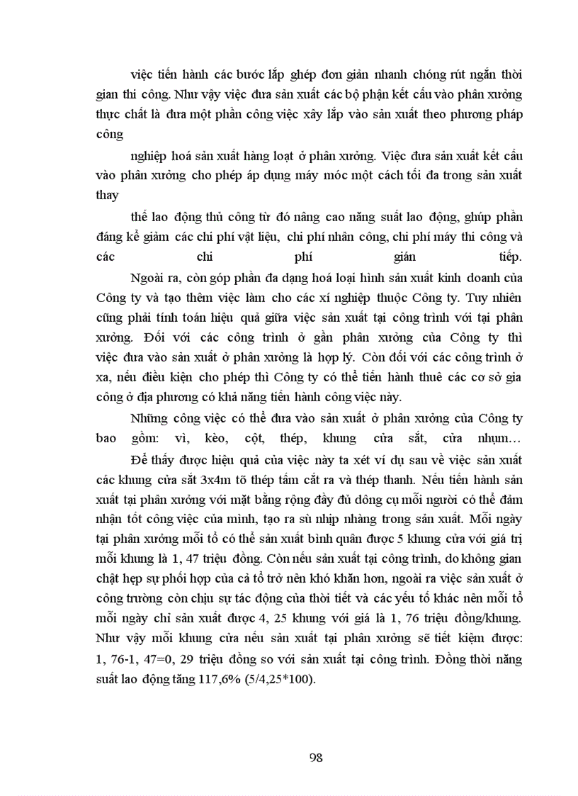 image for page Biện pháp giảm chi phí kinh doanh ở công ty Đầu Tư Xây lắp Thương Mại