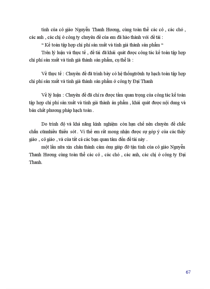 image for page Kế toán tập hợp chi phí sản xuất và tính giá thành sản phẩm