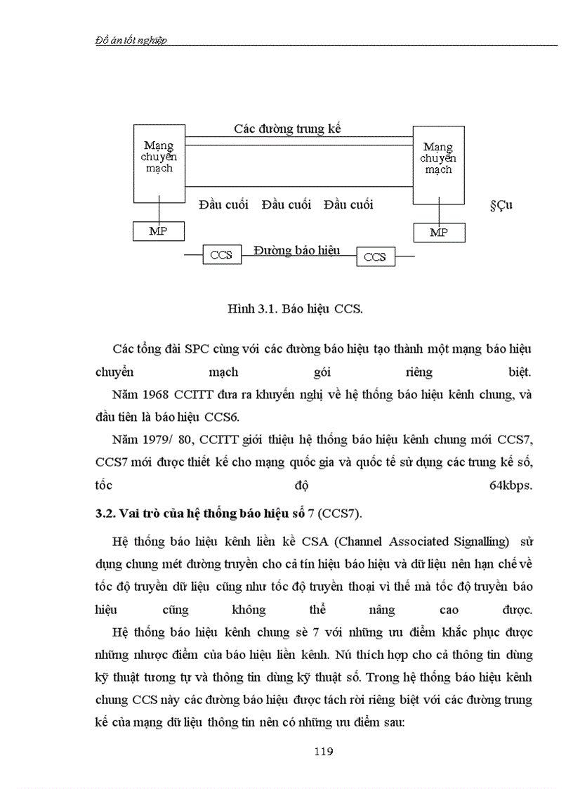 image for page Tổng quan về mạng thông tin di động GSM. Hệ thống báo hiệu số 7