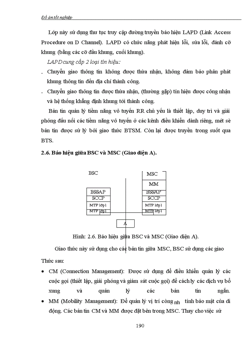 image for page Tổng quan về mạng thông tin di động GSM. Hệ thống báo hiệu số 7