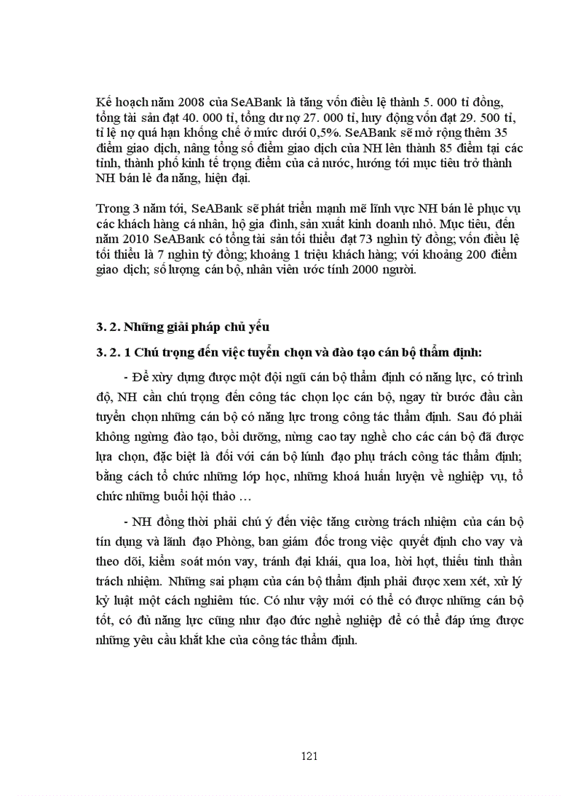 image for page Công tác thẩm định dự án đầu tư tại SeABank chi nhánh Hai Bà Trưng