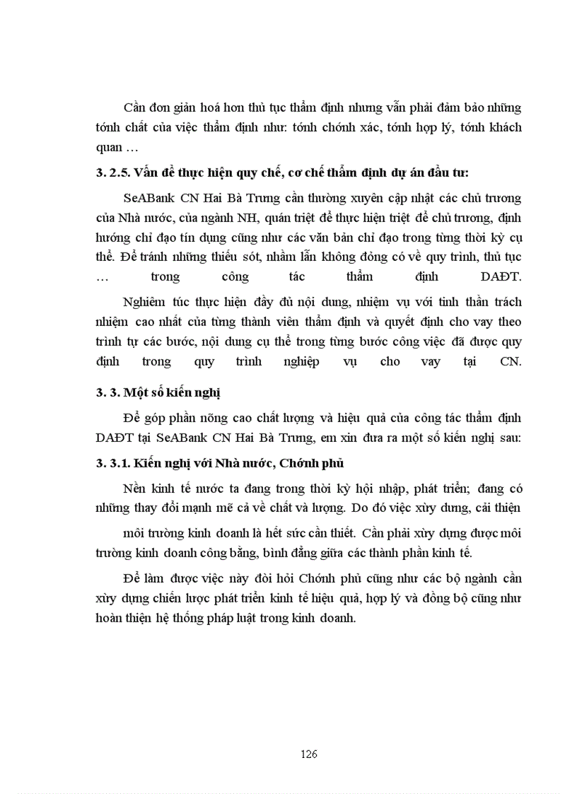 image for page Công tác thẩm định dự án đầu tư tại SeABank chi nhánh Hai Bà Trưng
