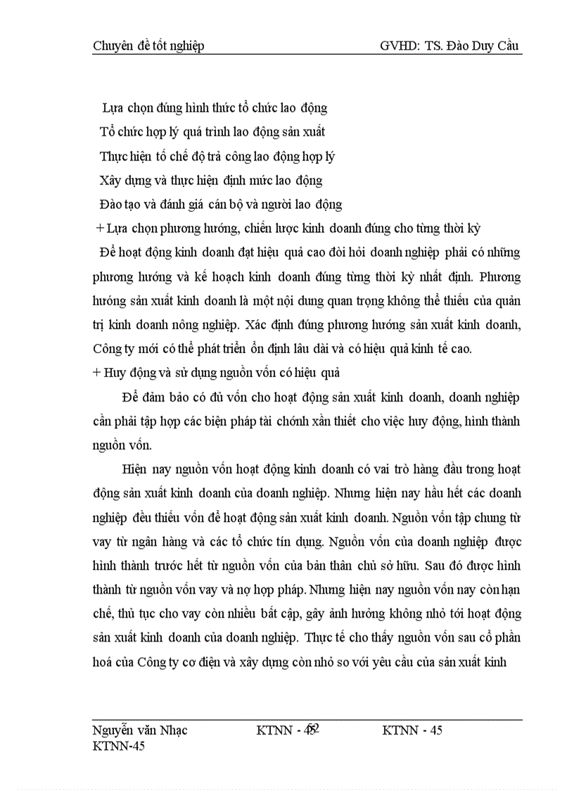 image for page Một số giải pháp nâng cao hiệu quả kinh doanh sau cổ phần hoá tại Công ty Cổ phần Cơ điện và xây dựng II