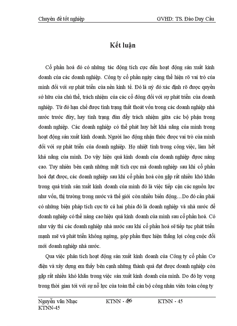 image for page Một số giải pháp nâng cao hiệu quả kinh doanh sau cổ phần hoá tại Công ty Cổ phần Cơ điện và xây dựng II