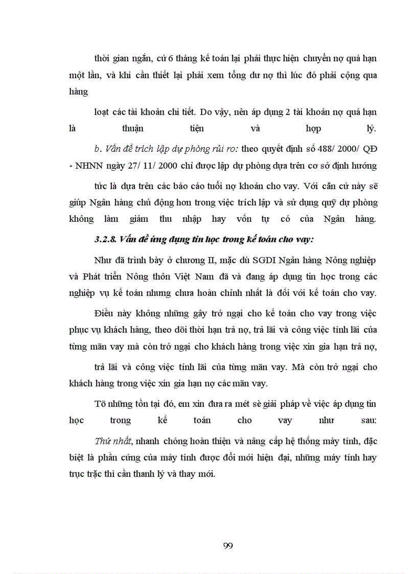 image for page Một số giải pháp nhằm hoàn thiện và nâng cao hiệu quả nghiệp vụ kế toán cho vay tại SGDI