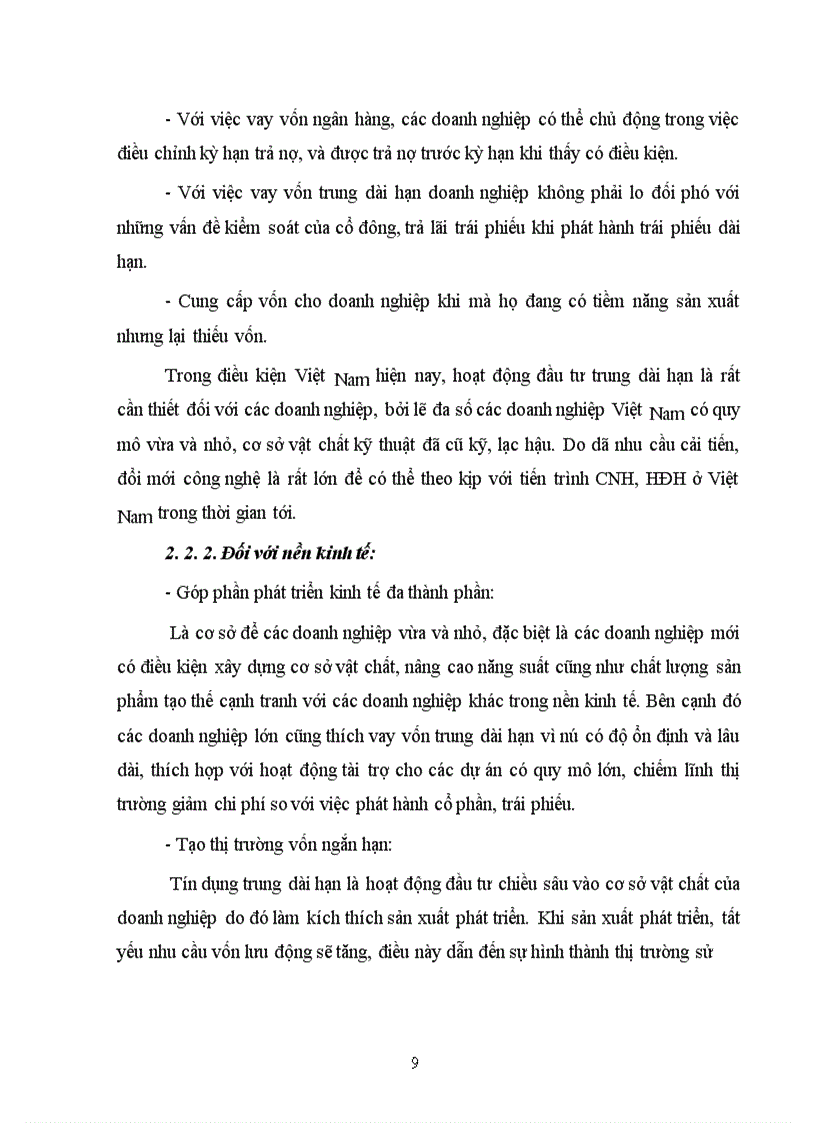 image for page Giải pháp nâng cao chất lượng tín dụng trung dài hạn tại chi nhánh NHCT KV Chương Dương