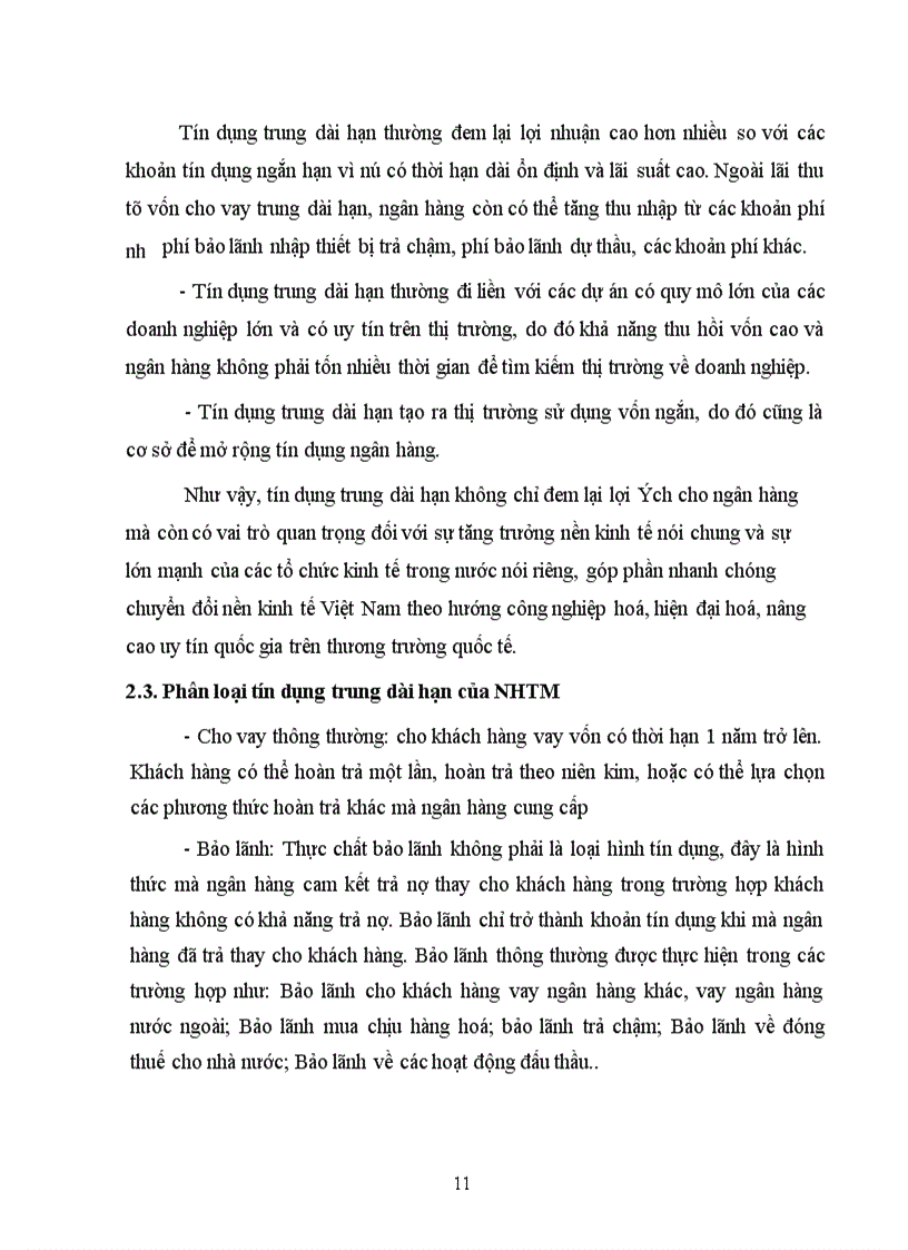 image for page Giải pháp nâng cao chất lượng tín dụng trung dài hạn tại chi nhánh NHCT KV Chương Dương