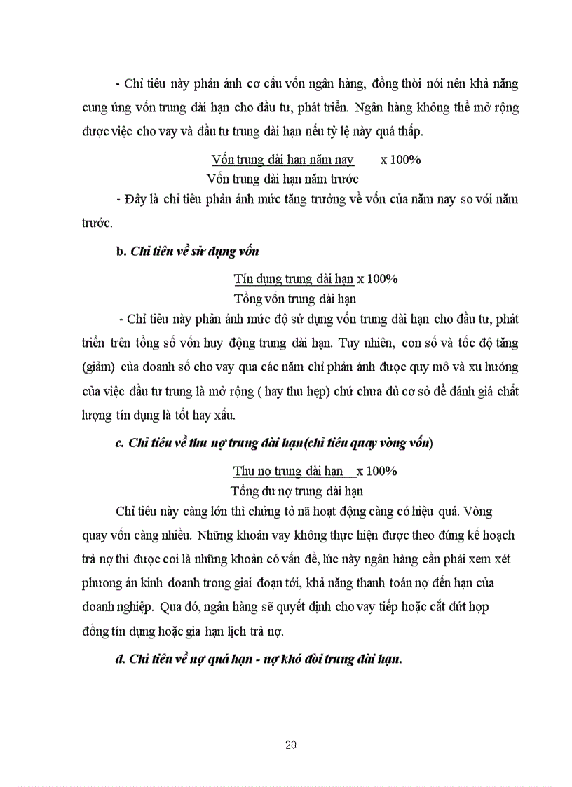 image for page Giải pháp nâng cao chất lượng tín dụng trung dài hạn tại chi nhánh NHCT KV Chương Dương