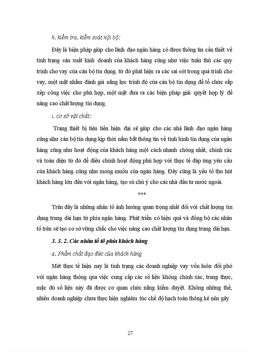 image for page Giải pháp nâng cao chất lượng tín dụng trung dài hạn tại chi nhánh NHCT KV Chương Dương