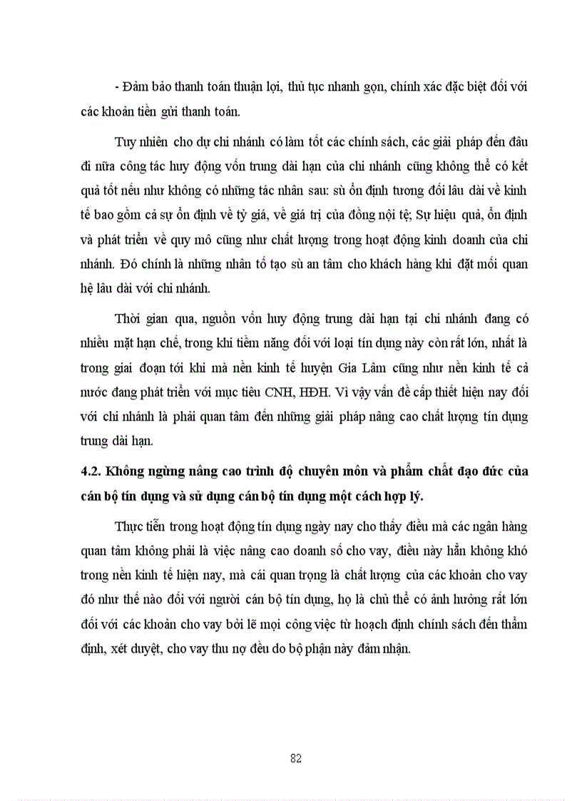 image for page Giải pháp nâng cao chất lượng tín dụng trung dài hạn tại chi nhánh NHCT KV Chương Dương