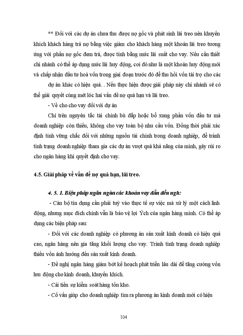 image for page Giải pháp nâng cao chất lượng tín dụng trung dài hạn tại chi nhánh NHCT KV Chương Dương