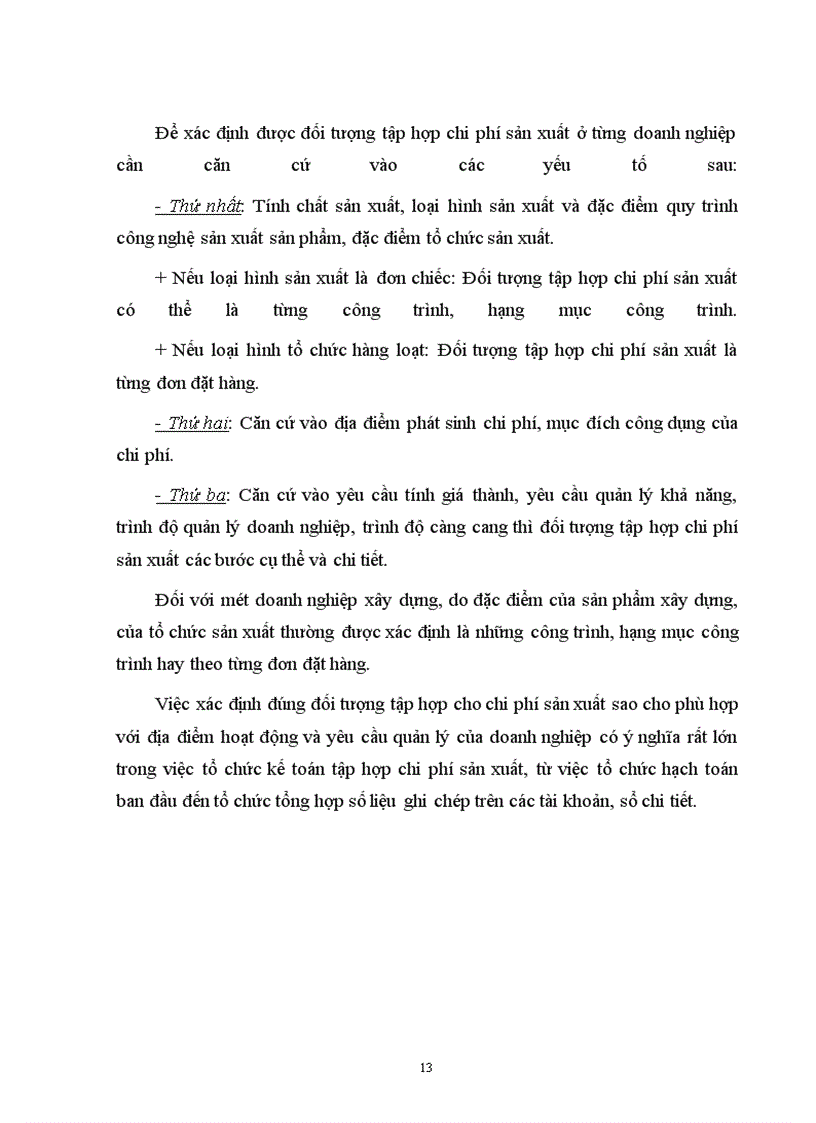 image for page Tổ chức công tác kế toán tập hợp chi phí sản xuất và tính giá thành sản phẩm