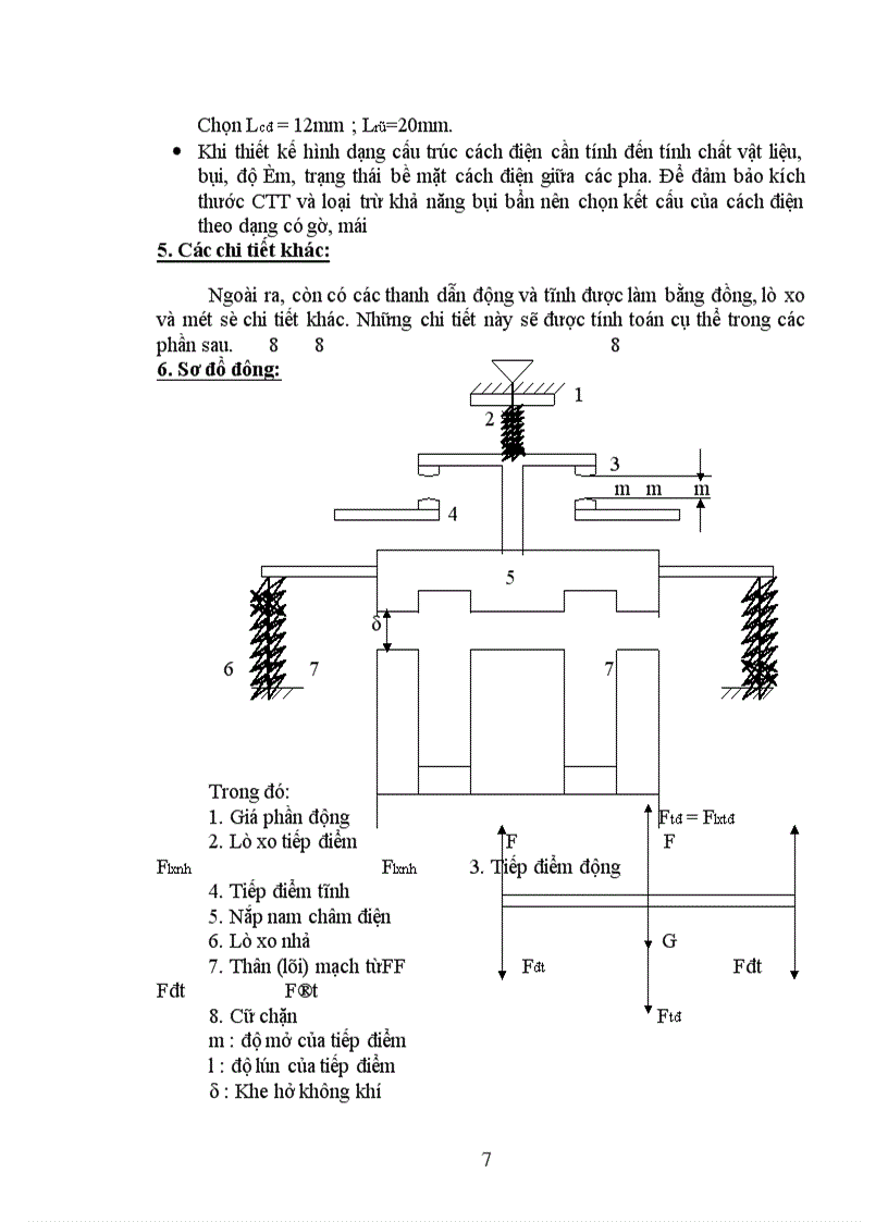 image for page Ta chọn NCĐ xoay chiều, mạch từ dạng chữ E hút thẳng