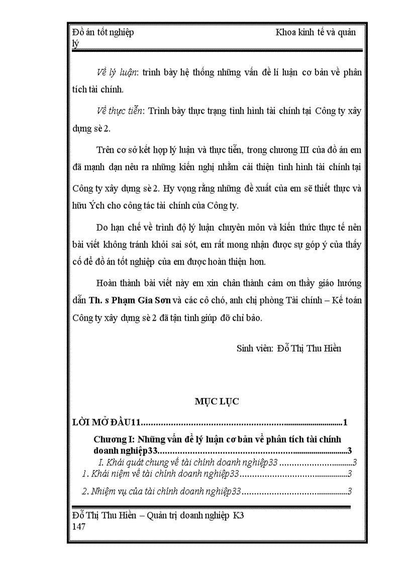 image for page Phân tích tình hình tài chính của Công ty xây dựng số 2 – Tổng công ty xây dựng Hà Nội