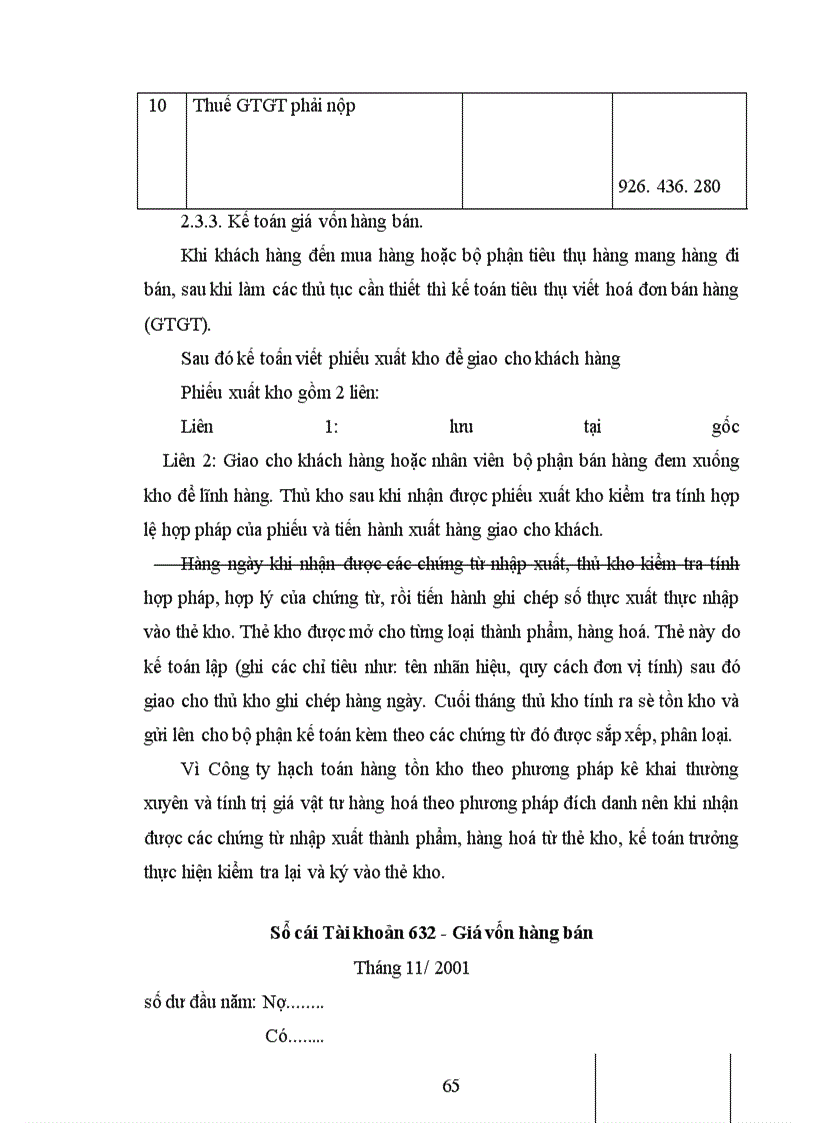 image for page Tổ chức kế toán doanh thu bán hàng và xác định kết quả kinh doanh ở Công ty Thương mại dịch vụ Hữu nghị Bắc giang