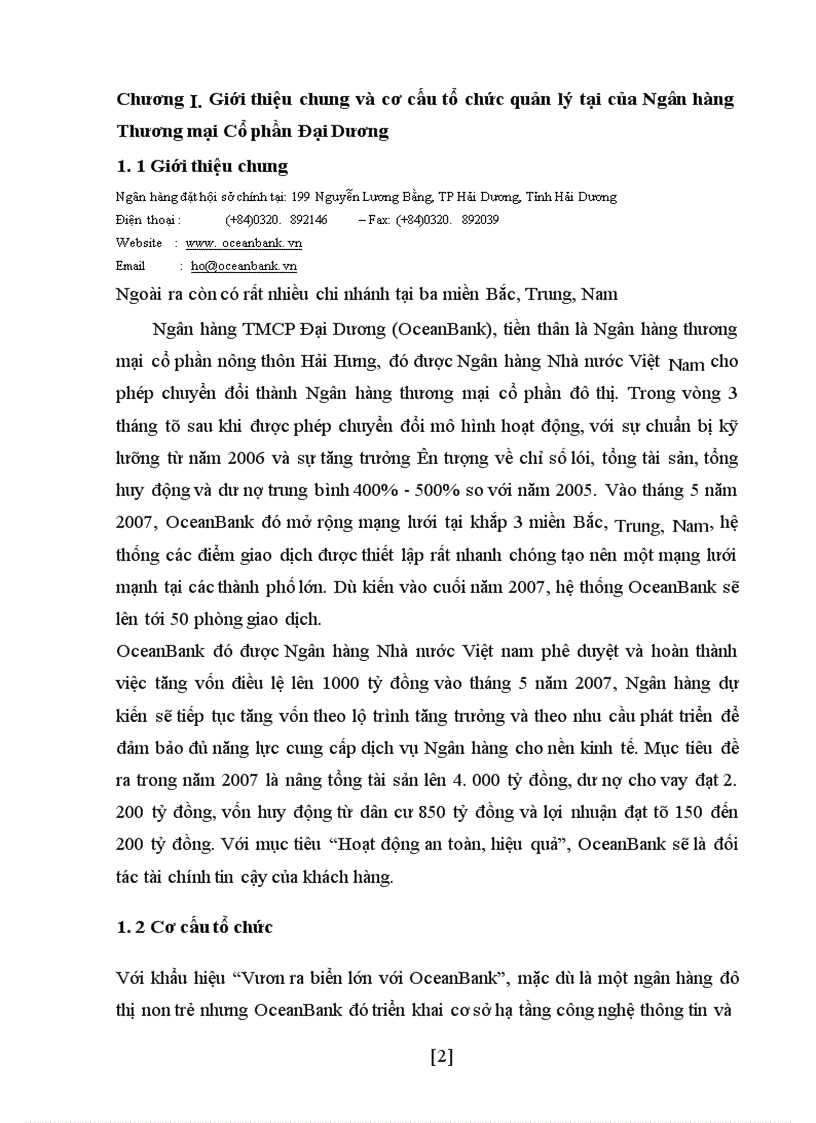 image for page Giải pháp hoàn thiện nghiệp vụ thánh toán quốc tế tại chi nhánh Ngân hàng cổ phần Đại Dương