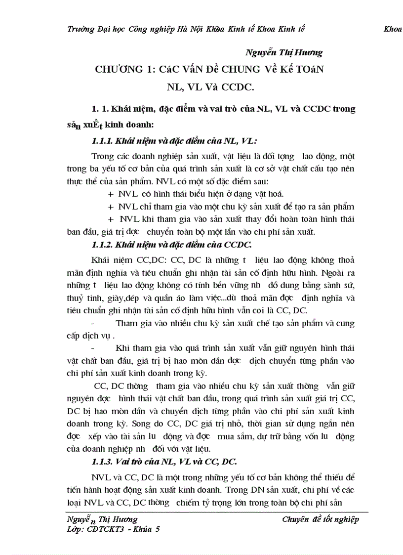 image for page Hoàn thiện kế toán nl,vl và ccdc tại công ty pha lê việt tiệp