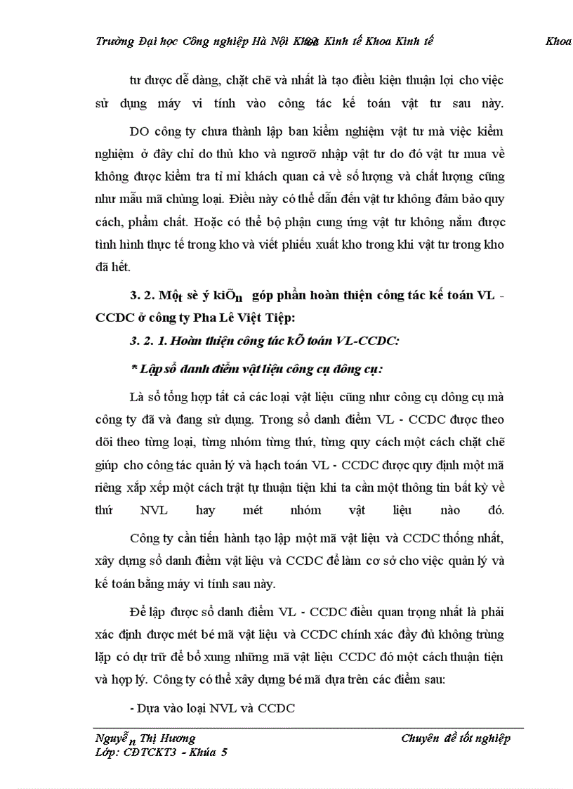 image for page Hoàn thiện kế toán nl,vl và ccdc tại công ty pha lê việt tiệp