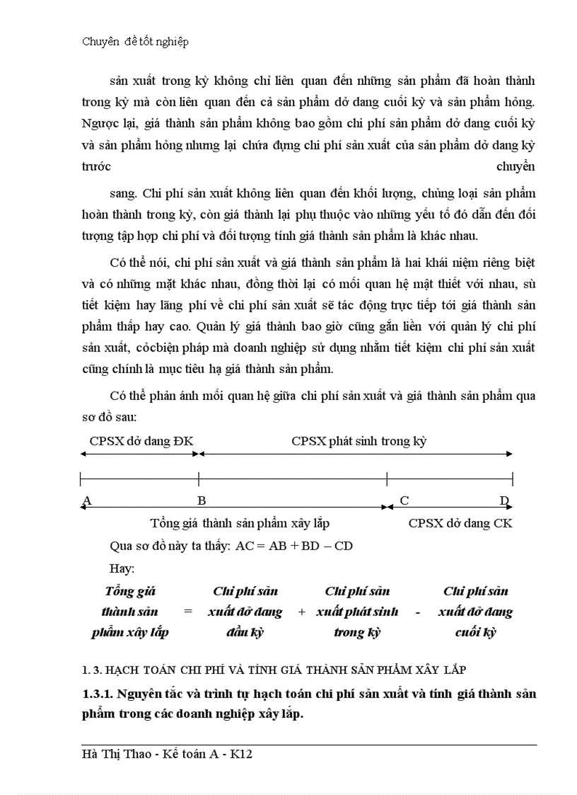 image for page Hoàn thiện hạch toán chi phí sản xuất và tính giá thành sản phẩm xây lắp tại công ty TNHH Thông Hiệp