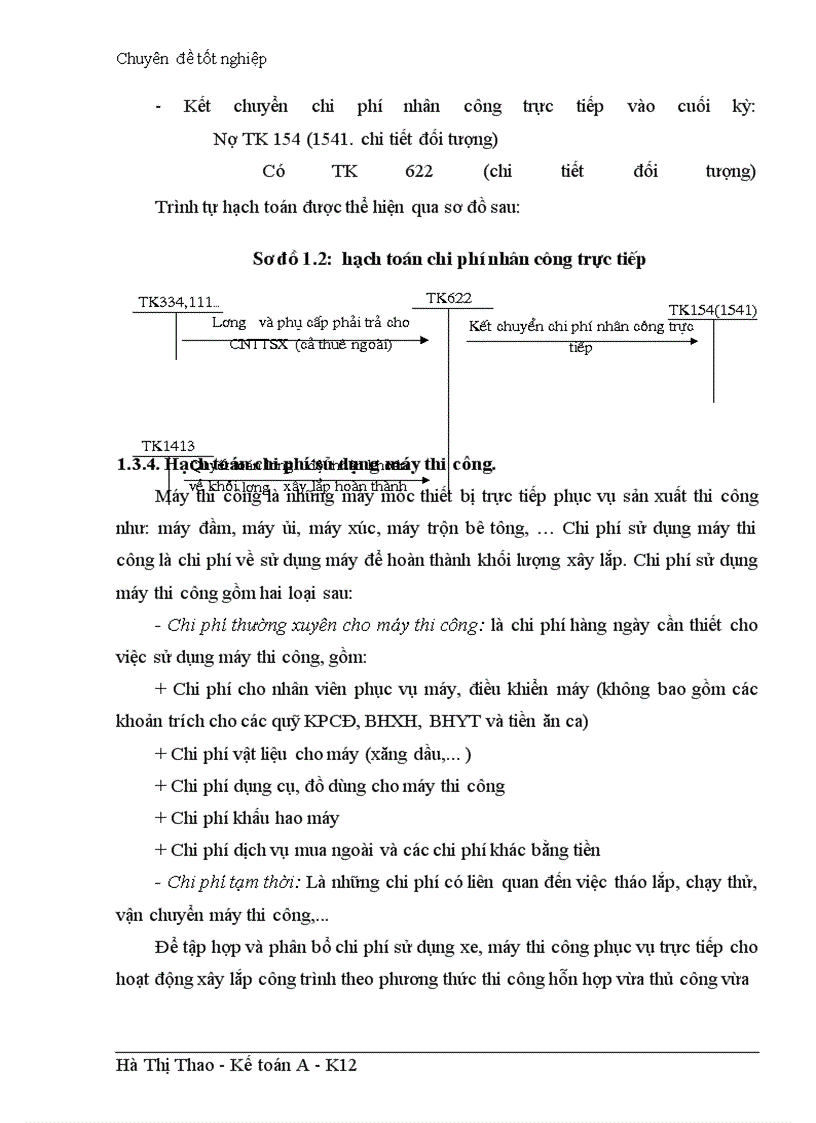 image for page Hoàn thiện hạch toán chi phí sản xuất và tính giá thành sản phẩm xây lắp tại công ty TNHH Thông Hiệp