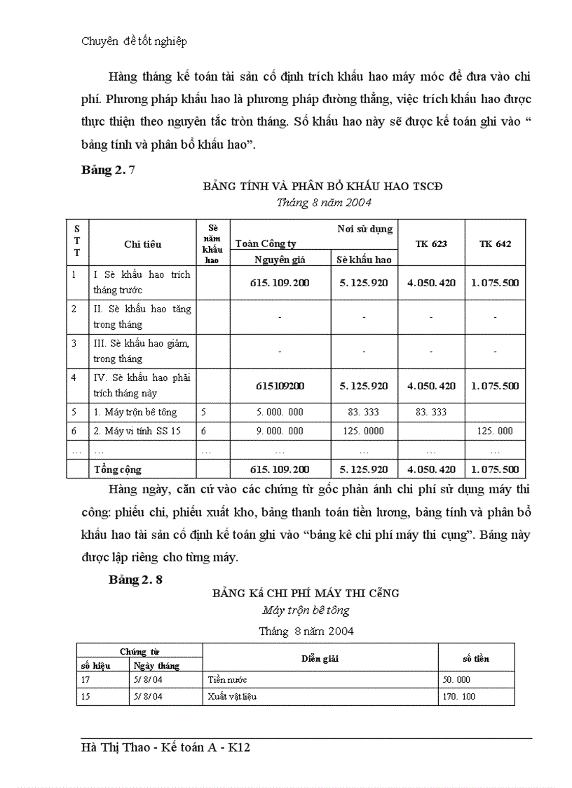 image for page Hoàn thiện hạch toán chi phí sản xuất và tính giá thành sản phẩm xây lắp tại công ty TNHH Thông Hiệp