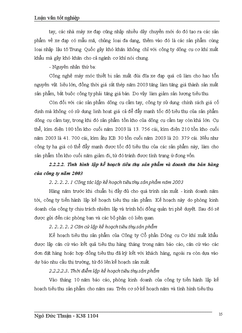 image for page Các giải pháp kinh tế tài chính nhằm đẩy mạnh tiêu thụ và tăng doanh thu ở Công ty cổ phần dụng cụ cơ khí xuất khẩu