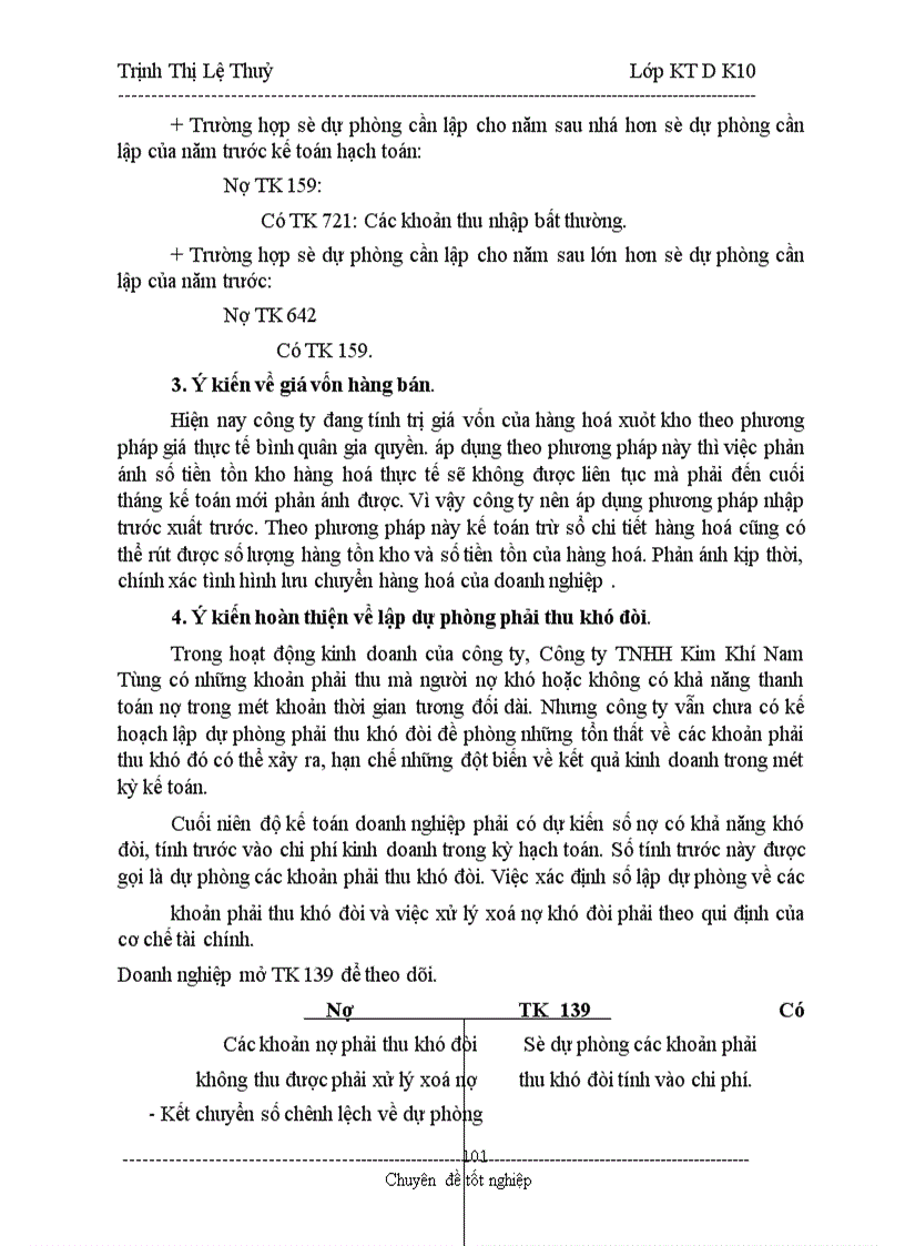 image for page Hoàn thiện công tác kế toán lưu chuyển hàng hoá và xác định kết quả kinh doanh tại Công ty TNHH Kim Khí Nam Tùng