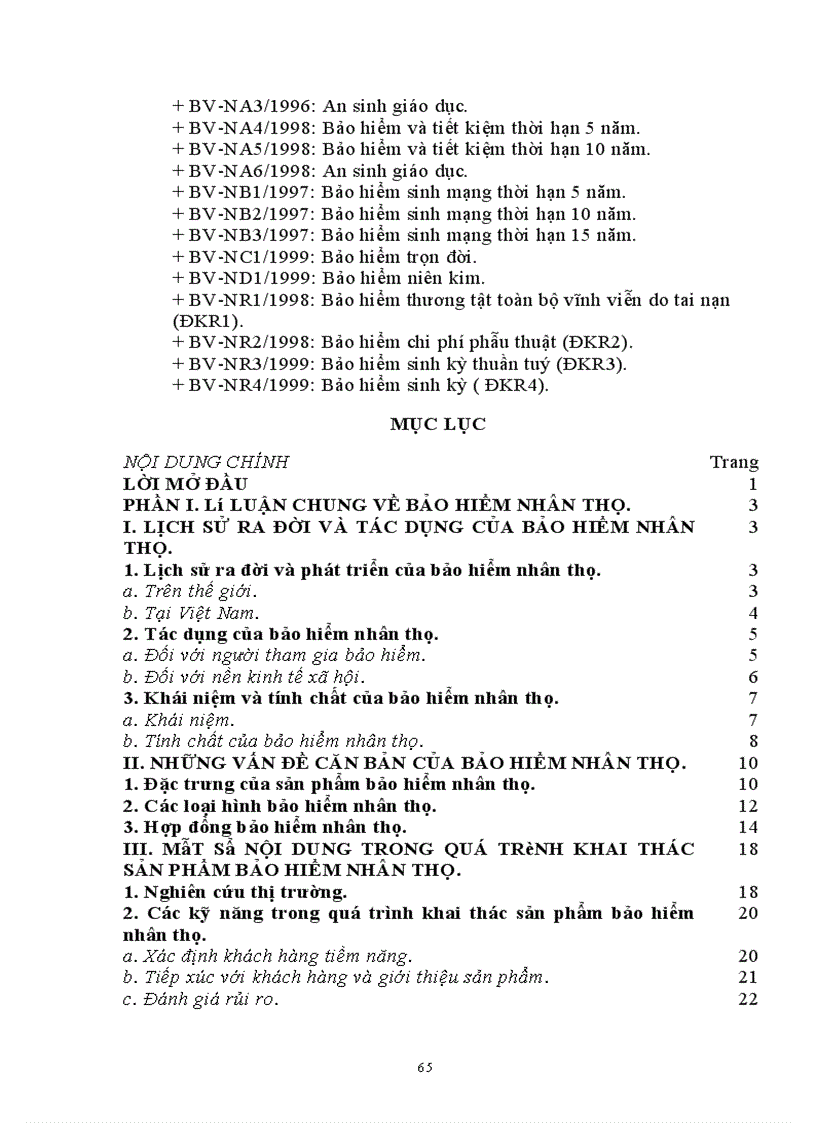image for page Một số biện pháp nhằm nâng cao hiệu quả khai thác tại Công ty Bảo hiểm nhân thọ Hà Nội