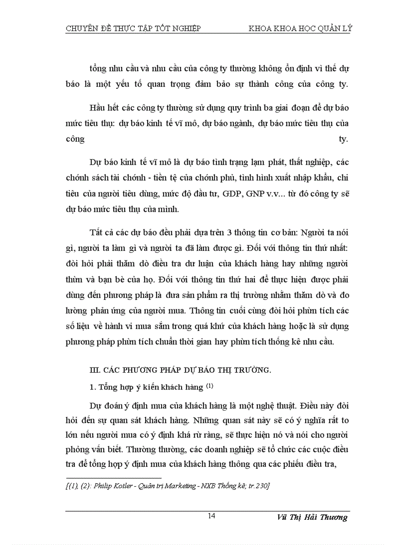 image for page Hoàn thiện công tác nghiên cứu và dự báo thị trường tại Công ty Cổ phần may Chiến Thắng