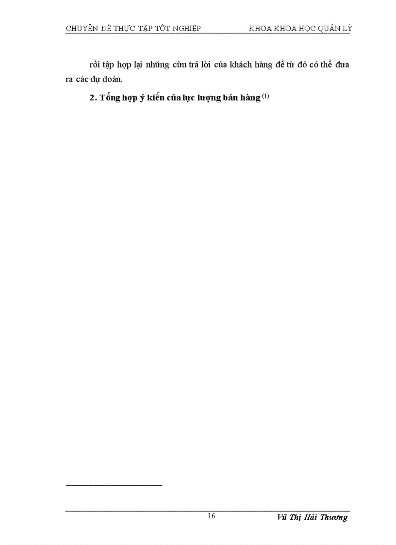 image for page Hoàn thiện công tác nghiên cứu và dự báo thị trường tại Công ty Cổ phần may Chiến Thắng