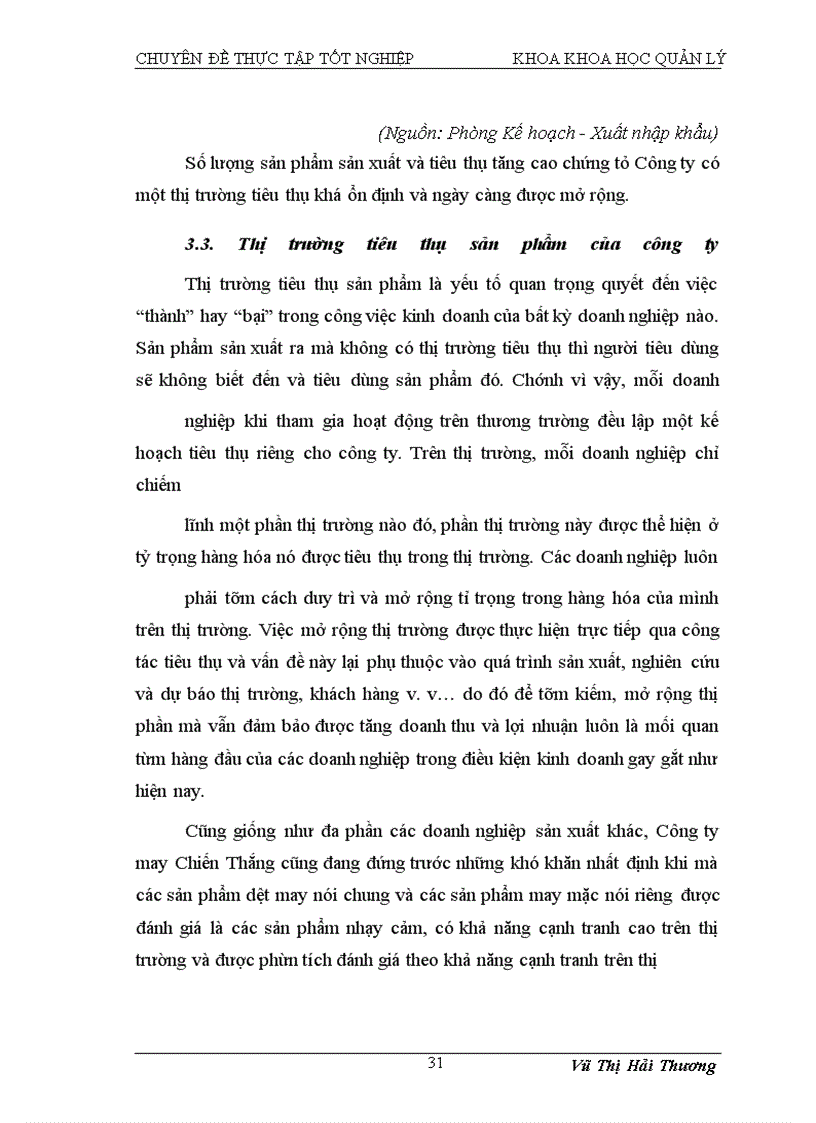 image for page Hoàn thiện công tác nghiên cứu và dự báo thị trường tại Công ty Cổ phần may Chiến Thắng