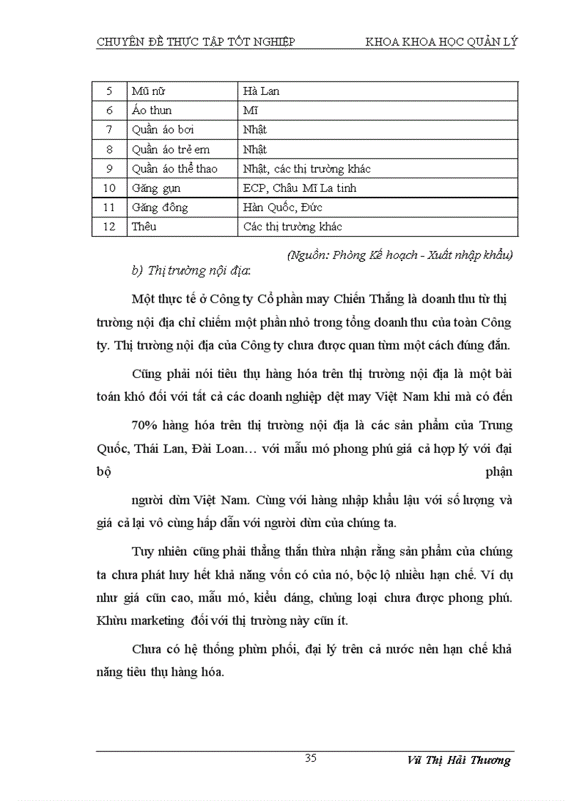 image for page Hoàn thiện công tác nghiên cứu và dự báo thị trường tại Công ty Cổ phần may Chiến Thắng