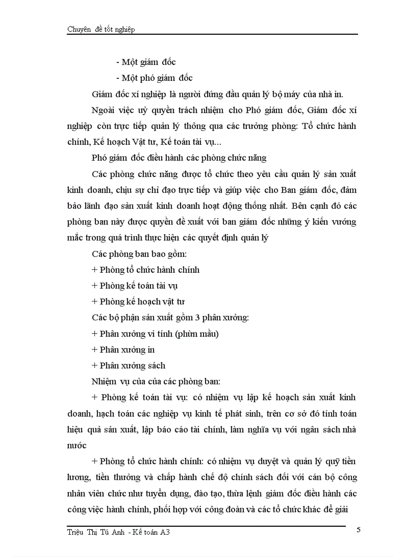 image for page Tổ chức kế toán chi phí sản xuất và tính giá thành sản phẩm tại Xí nghiệp in Việt Lập Cao Bằng