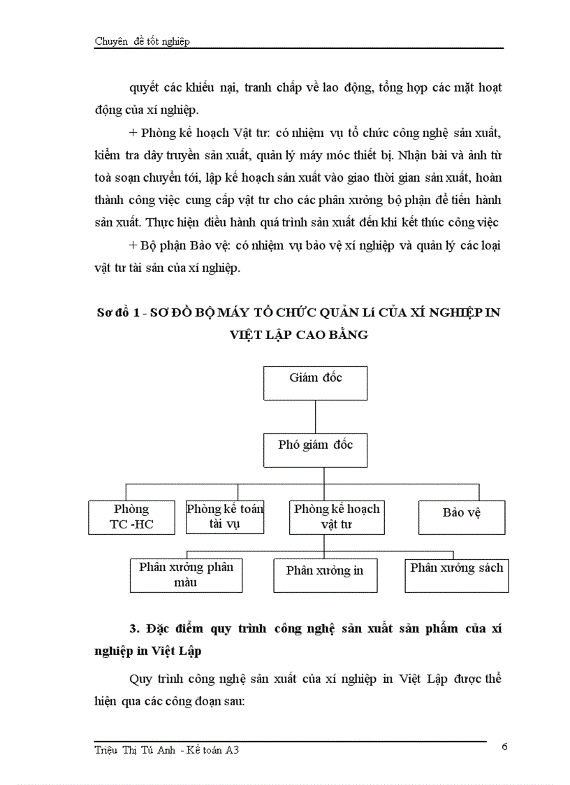 image for page Tổ chức kế toán chi phí sản xuất và tính giá thành sản phẩm tại Xí nghiệp in Việt Lập Cao Bằng