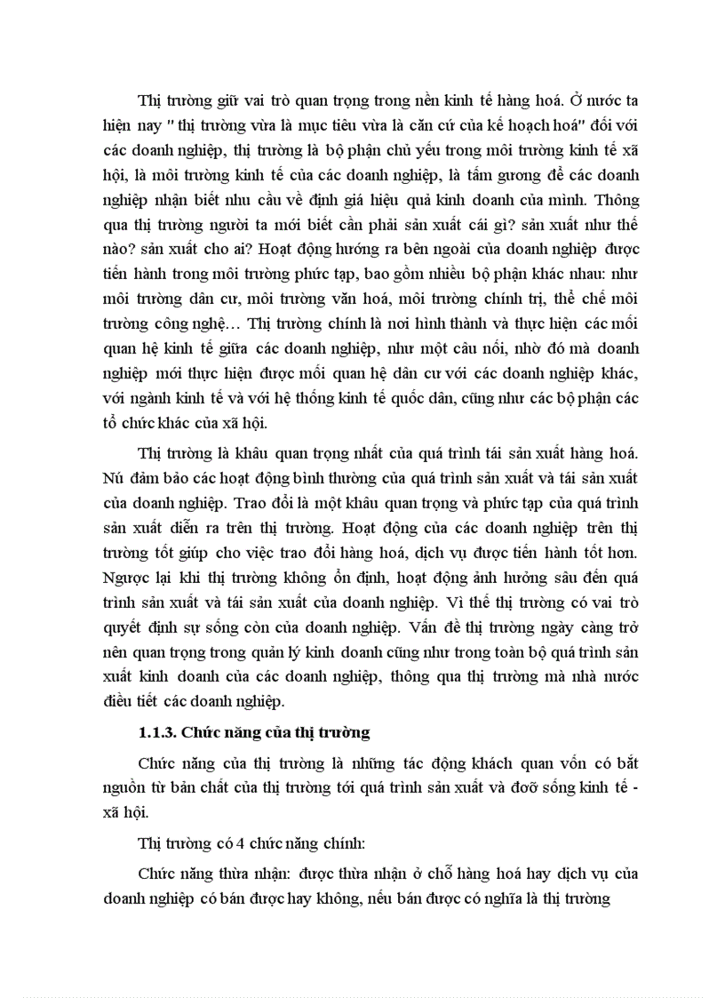 image for page Phân tích thực trạng thị trường tiêu thụ sản phẩm của xí nghiệp và đề xuất một số biện pháp