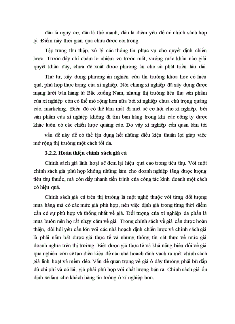 image for page Phân tích thực trạng thị trường tiêu thụ sản phẩm của xí nghiệp và đề xuất một số biện pháp