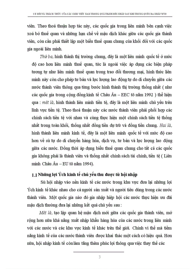 image for page Bàn về những cơ hội và thách thức của các doanh nghiệp vừa và nhỏ Việt Nam trong quá trình hội nhập sau khi Trung Quốc gia nhập WTO