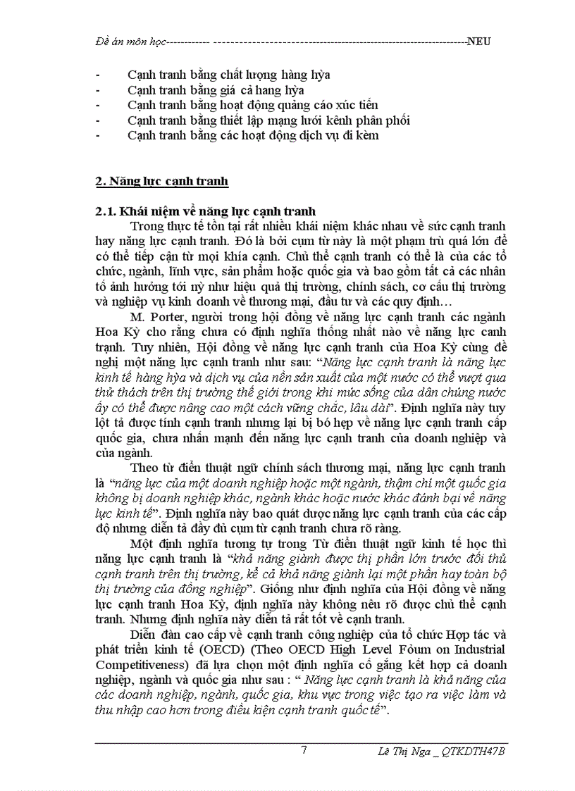 image for page Nâng cao năng lực cạnh tranh ngành dệt may Việt Nam