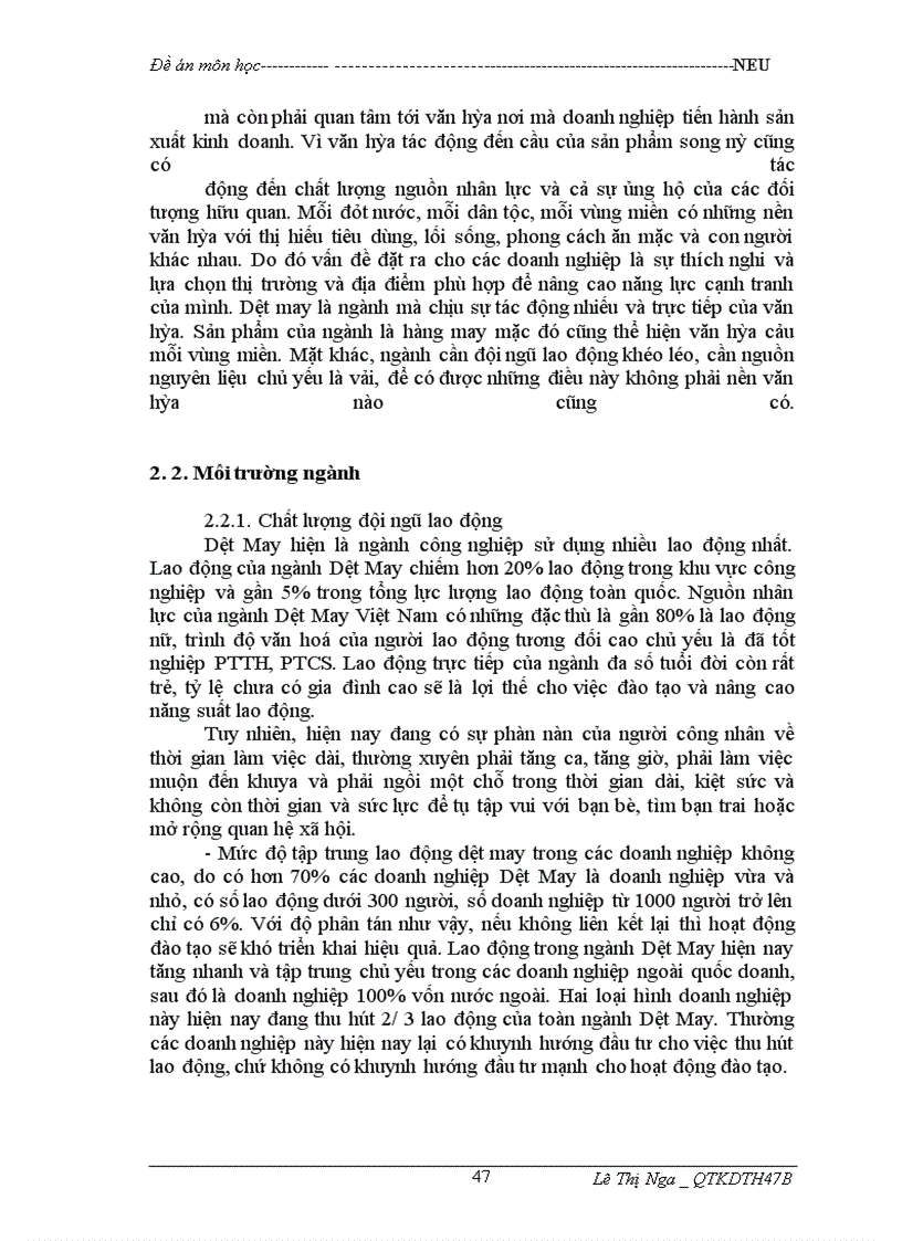 image for page Nâng cao năng lực cạnh tranh ngành dệt may Việt Nam